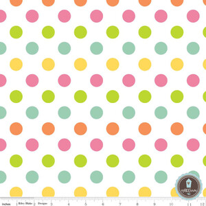 Riley Blake Medium Dots Multi