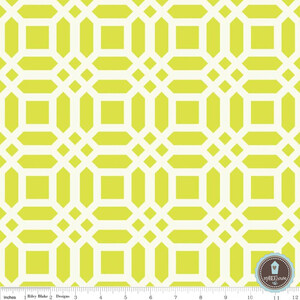 Riley Blake Home Decor Wzory Geometryczne Lime