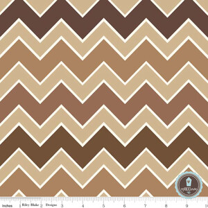 Riley Blake Shaded Chevron Bark