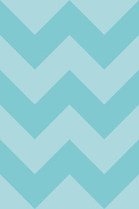 Riley Blake Duży Large Chevron Zygzak Niebiesko-Turkusowy