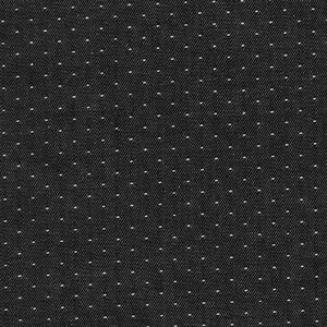 Robert Kaufman Jeans Denim Dot Black