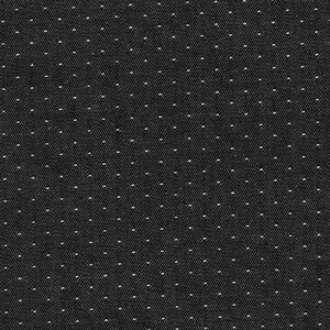 Robert Kaufman Jeans Denim Dot Black 