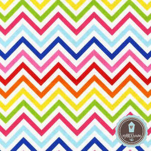 Robert Kaufman Remic Chevron Bright