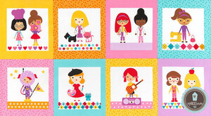 Robert Kaufman Girl Friends Zawody Panel