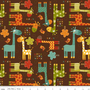 Riley Blake Home Decor Giraffe Crossing (outlet)