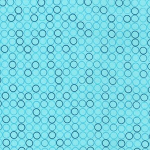 Robert Kaufman Spot On Aqua