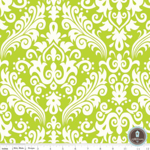 Riley Blake Home Decor Duży Damask Lime