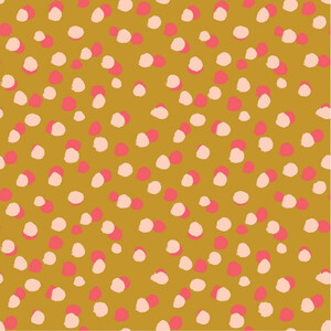 Tkanina Happy Dots by Poppy Musztarda
