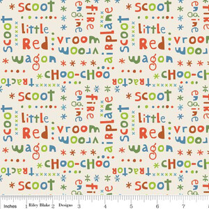 Riley Blake Scoot Napisy